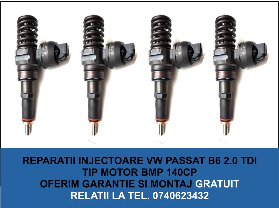 Injectoare Vw Passat 2.0 TDI / motor BMP 140CP / 038130073BQ /